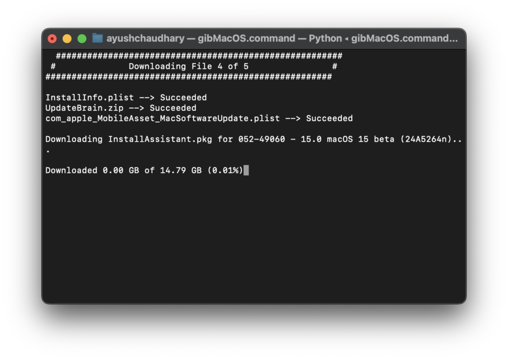 macos sequoia download